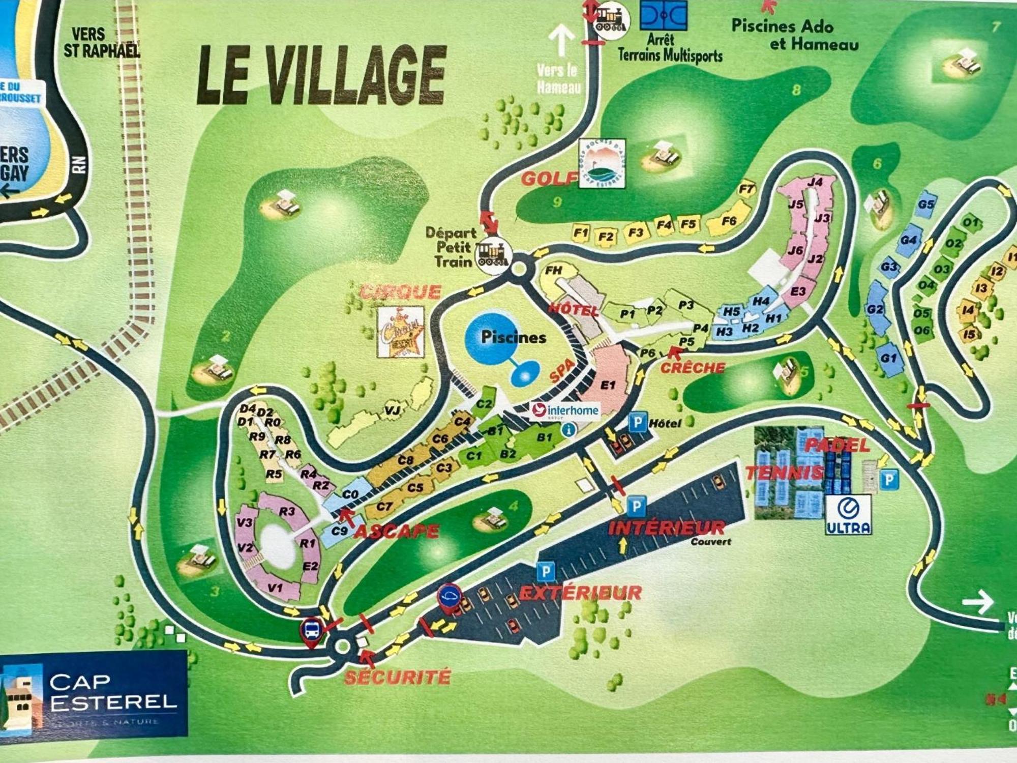 Apartment Village Cap Esterel - Le Village-68 By Interhome แซ็งต์-ราฟาเอล ภายนอก รูปภาพ